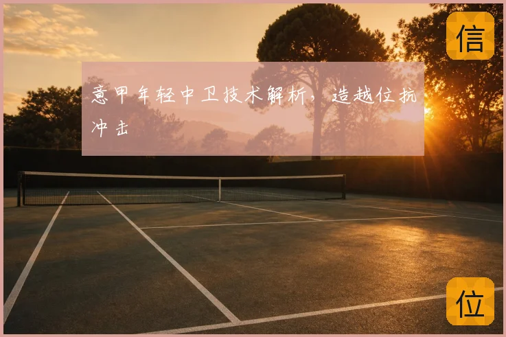 意甲年轻中卫技术解析,造越位抗冲击
